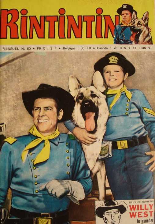 Scan de la Couverture Rintintin Rusty n 60